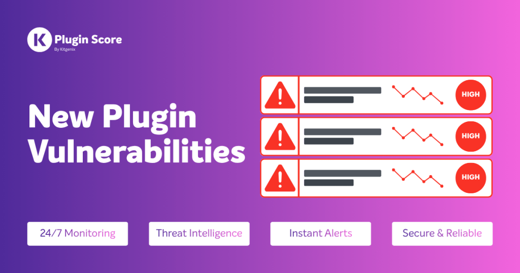 New Plugin Vulnerabilities This Week (Ending May 27, 2026)